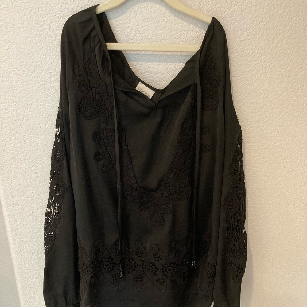 chico’s flower top